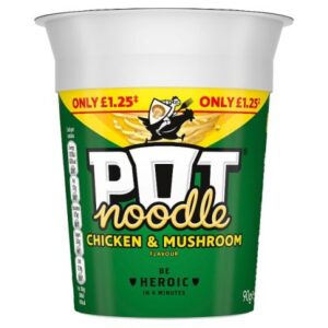 Pot Noodle Chicken Mushroom Flavour 90 G Case Of 12