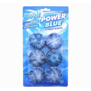 Power Blue Toilet Block 6 Pk