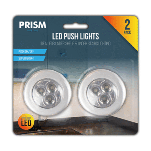 Prism Led Push Lights