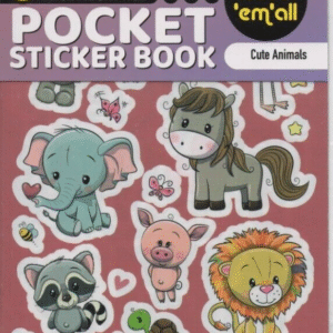 Rowan Transport Pocket Sticker Book 5 Page Mega Pack