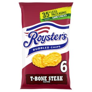 Roysters Bubbled Chips T Bone Steak