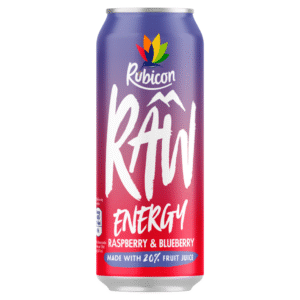 Rubicon Raw Energy Raspberry Blueberry 500 Ml