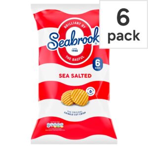 Seabrook Sea Salted The Original Crinkle Cut 6 X 25 G