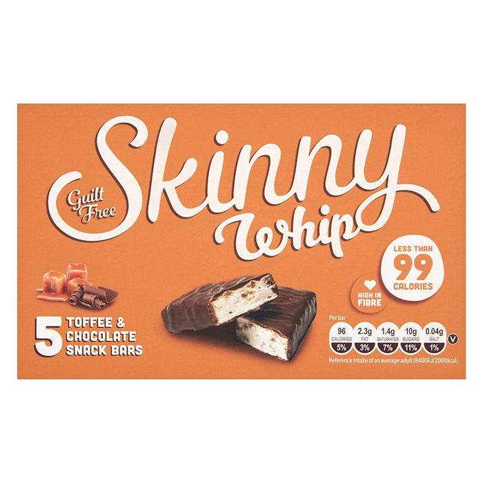 Skinny Whip Mint And Dark Chocolate Snack Bars X 5
