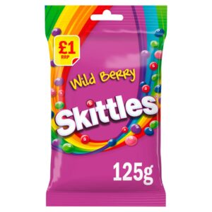 Skittles Wild Berry Sweets Treat Bag 125 G