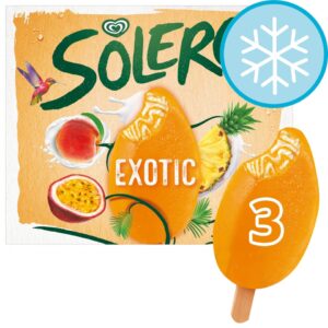 Solero Walls Exotic Ice Cream Sticks 3 X 90 Ml
