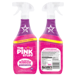 Stardrops Pink Stuff Window Rose Vinegar 850 Ml Trigger Spray