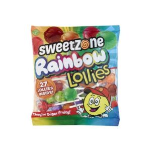 Sweetzone Rainbow Lollies 182 G Theyre Super Fruity