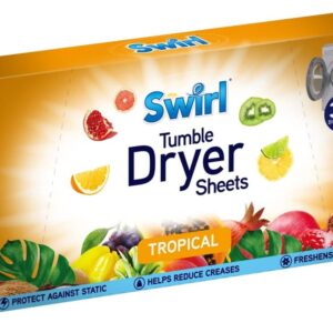 Swirl Tumble Dryer Sheets Tropical