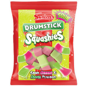 Swizzels Matlow Squashies Drumstick Sour Cherry Apple