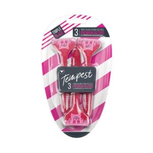 Tempest Ladies Disposable Triple Blade Razors