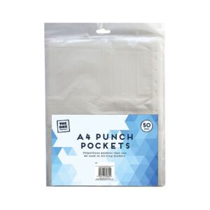 The Box A 4 Punched Pocket Folders