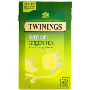 Twinings Lemon Green Tea Bags 20 S 40 G