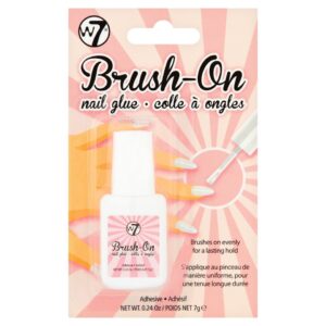 W 7 Brush On Nail Glue