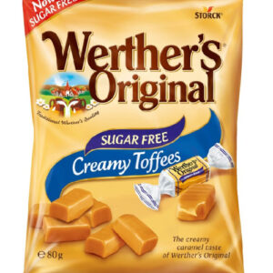 Werthers Original Creamy Toffees Sugar Free 80 G