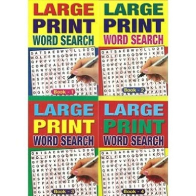 Wf Graham Large Print Word Search Handy Paperback Size