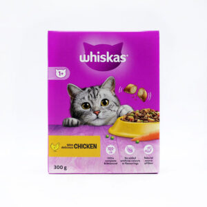 Whiskas 1 Chicken Adult Dry Cat Food 300 G