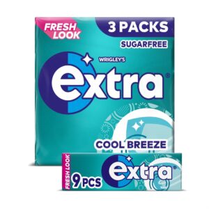 Wrigleys Extra Cool Breeze Sugar Free Gum