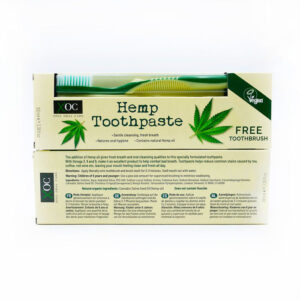 Xoc Hemp Toothpaste Toothbrush 100 Ml