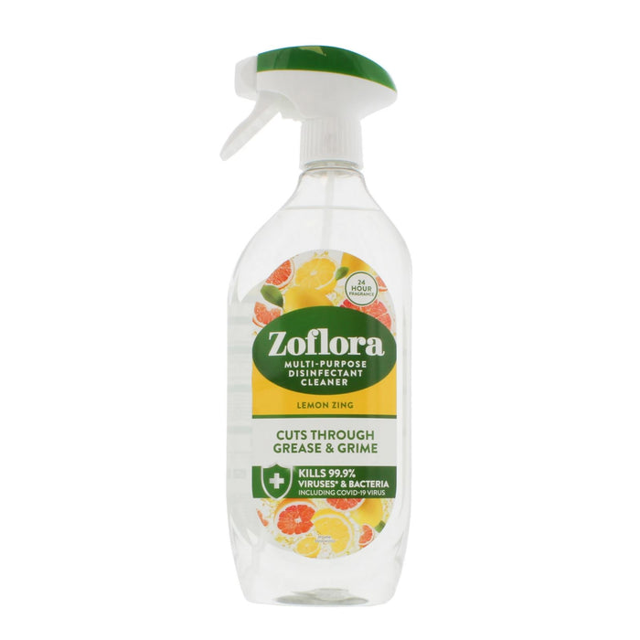 Zoflora Lemon Zing 800 Ml Trigger Disinfectant Spray